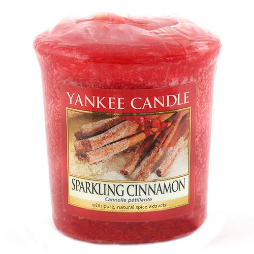 Yankee Candle Sparkling Cinnamon votivní svíčka 49 g