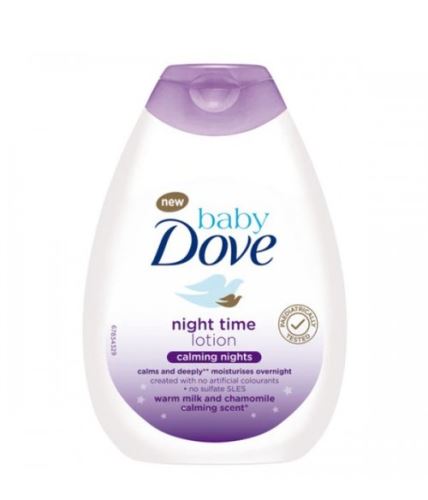 Dove Baby tělové mléko s vůní heřmánku Calming Nights 400 ml