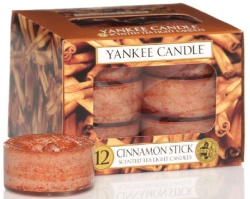 Yankee Candle Cinnamon Stick čajová svíčka 12 x 9,8 g