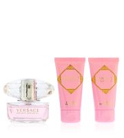 Versace Bright Crystal dárková sada pro ženy toaletní voda 50 ml + tělové mléko 50 ml + sprchový gel 50 ml (1)