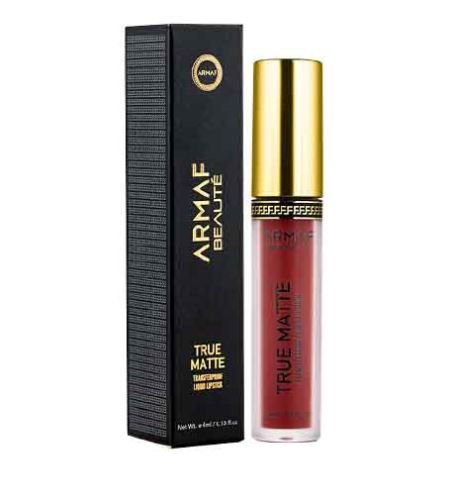 Armaf Beauté True Matte Transferproof Liq Lipstick matná tekutá rtěnka 4 ml