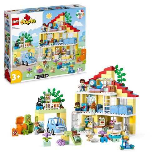LEGO® DUPLO® 10994 Rodinný dům 3 v 1