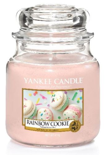 Yankee Candle Rainbow Cookie vonná svíčka 411 g