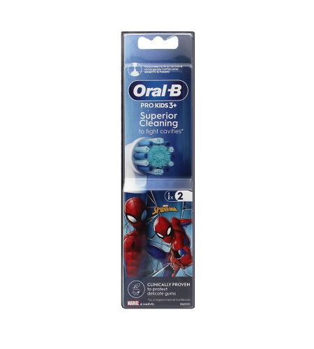 Oral-B Pro Kids 3+ Spiderman náhradní hlavice 2 ks