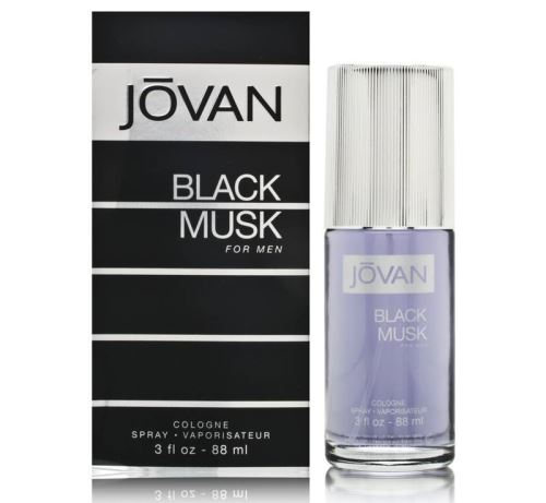 Jovan Musk Black kolínská voda pro muže 88 ml