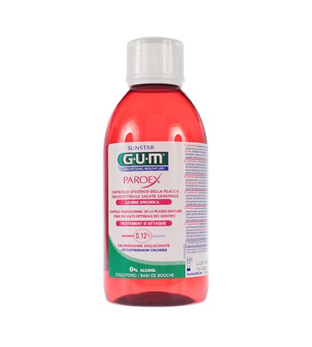 G.U.M Paroex ústní voda CHX 0,12% 300 ml