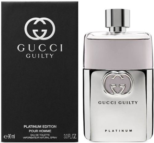 Gucci Guilty Pour Homme Platinum Edition toaletní voda 90 ml pro muže