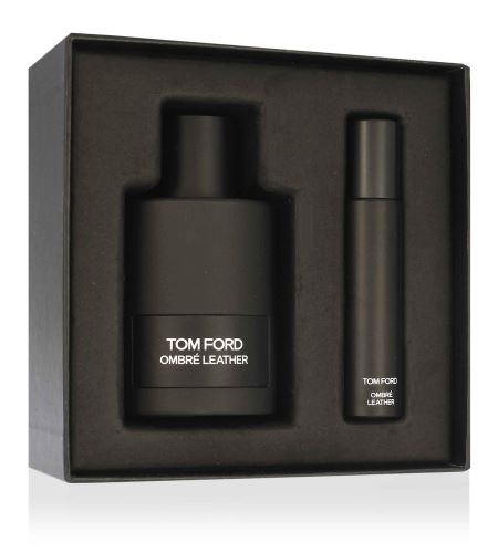 Tom Ford Ombré Leather dárková sada unisex parfémovaná voda 100 ml + parfémovaná voda 10 ml
