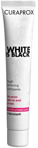 Curaprox White Is Black whitening paste with activated carbon 90 ml