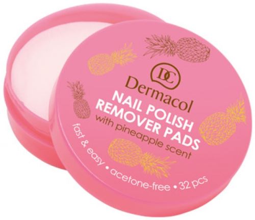 Dermacol Nail Polish Remover Pads 32ks