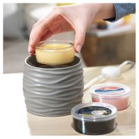Yankee Candle Scenterpiece Easy MeltCup Warmer With Timer Noah Grey (1)