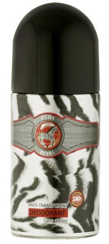 Cuba Cuba Jungle Zebra deodorant roll-on for women 50 ml