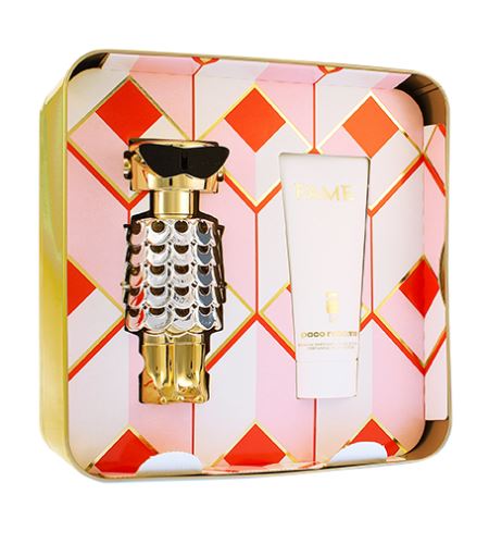 Paco Rabanne Fame dárková sada pro ženy parfémovaná voda 80 ml + tělové mléko 100 ml