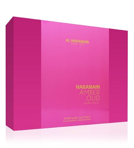 Al Haramain Amber Oud Ultra Violet Geschenkset für Damen Eau de Parfum 75 ml + Eau de Parfum 30 ml + Körperspray 200 ml