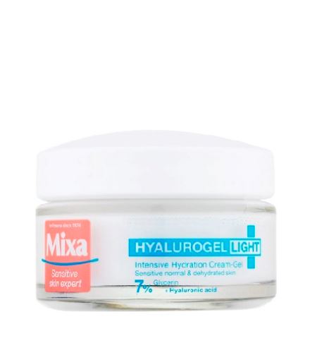 Mixa Hyalurogel Light intenzivně hydratační krém-gel s kyselinou hyaluronovou 50 ml