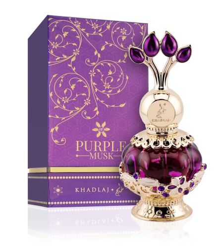 Khadlaj Purple Mask parfémovaný olej pro ženy 20 ml
