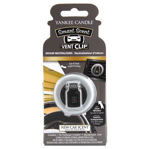 Yankee Candle New Car Scent fragrant clip 1 ks