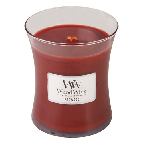 WoodWick Redwood vonná svíčka s dřevěným knotem 275 g