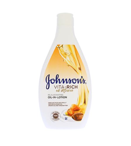 Johnson's Vita-Rich Rejuvenating Oil-In-Lotion tělové mléko 400 ml