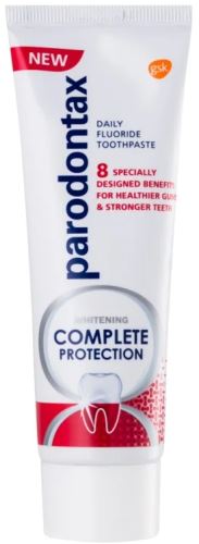Parodontax Complete Protection Whitening whitening toothpaste against bleeding gums and for complete tooth protection unisex 75 ml