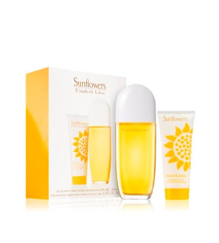 Elizabeth Arden Sunflowers dárková sada pro ženy toaletní voda 100 ml + tělové mléko 100 ml
