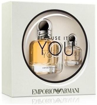 Giorgio Armani Emporio Armani Because It's You eau de parfum for women 50 ml gift set