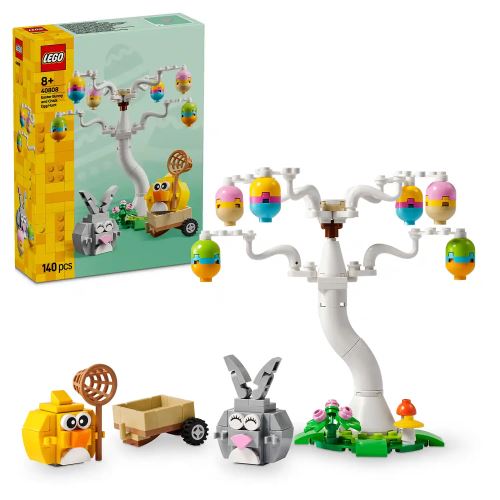 LEGO®  40808 Velikonoční zajíček, kuřátko a sběr vajíček