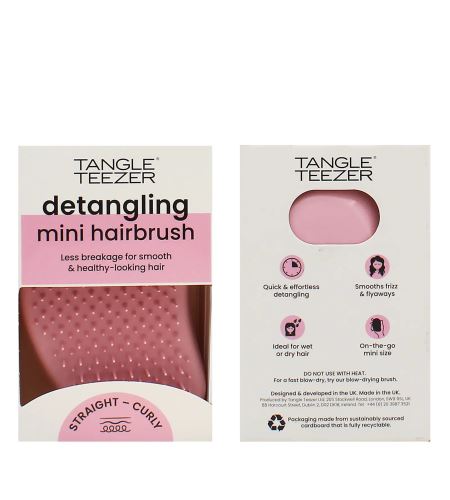 Tangle Teezer The Original Mini Hairbrush Millenial Pink