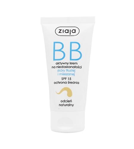 Ziaja BB Cream Oily & Combination Skin BB-Creme für fettige und Mischhaut LSF 15 50 ml