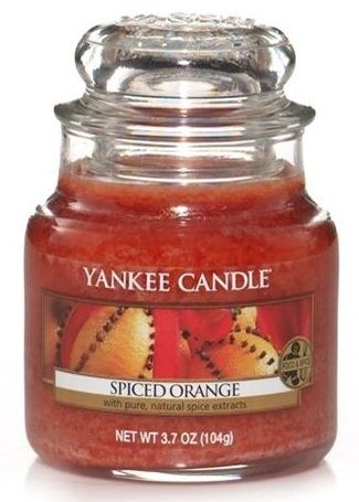 Yankee Candle Spiced Orange vonná svíčka 104 g