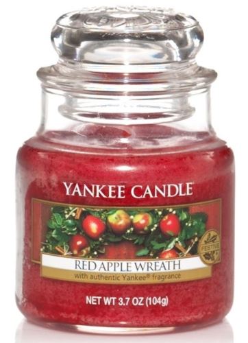 Yankee Candle Red Apple Wreath vonná svíčka 104 g