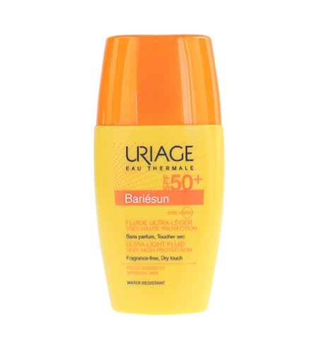 Uriage Bariésun Ultra-Light Fluid ultralehký fluidní krém SPF 50+ 30 ml
