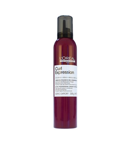 L'Oréal Professionnel Serie Expert Curl Expression multifunkční krémová pěna pro vlnité a kudrnaté vlasy 250 ml