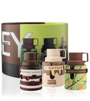 Armaf Odyssey dárková sada unisex parfémovaná voda Dubai Chocolate 30 ml + parfémovaná voda Toffee Coffee 30 ml + parfémovaná voda Black Forest 30 ml
