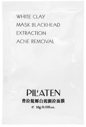 Pilaten White Clay čistící maska proti černým tečkám a akné 10 ml