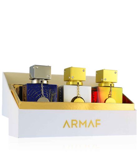 Armaf Club De Nuit dárková sada unisex parfémovaná voda Untold 30 ml + parfémovaná voda White Imperiale 30 ml + parfémovaná voda Iconic 30 ml