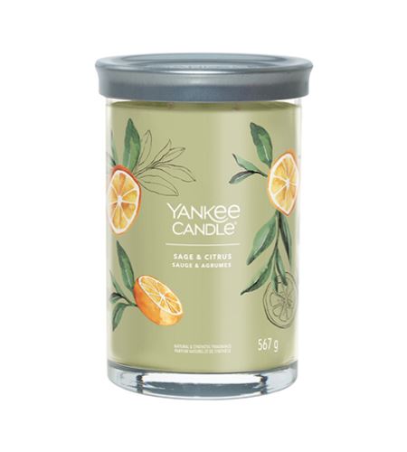 Yankee Candle Sage & Citrus signature tumbler velký 567 g