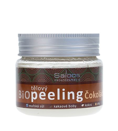 Saloos Čokoláda organic body peeling 140 ml