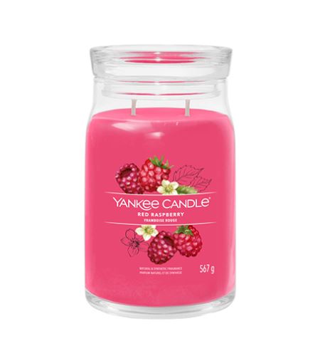 Yankee Candle Red Raspberry signature svíčka velká 567 g