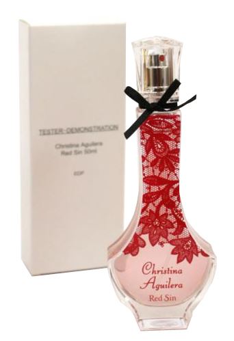 Christina Aguilera Red Sin parfémovaná voda 50 ml pro ženy TESTER