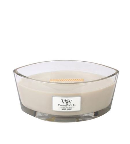 WoodWick Wood Smoke vonná svíčka s dřevěným knotem 453,6 g