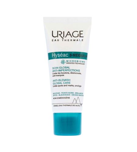 URIAGE Hyséac 3-Regul globální péče zaměřená na veškeré projevy akné 40 ml