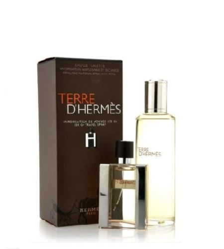 Hermes Terre d'Hermes dárková sada pro muže toaletní voda 30 ml + toaletní voda náplň 125 ml