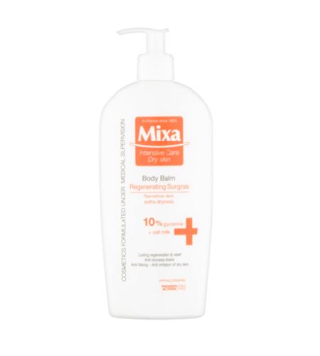 Mixa Regenerating Surgras Body Balm regenerační promašťující tělové mléko 400 ml