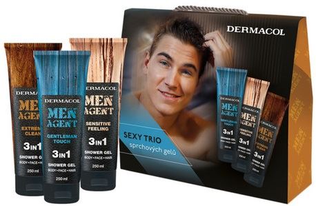 Dermacol Men Agent dárková sada 250 pro muže