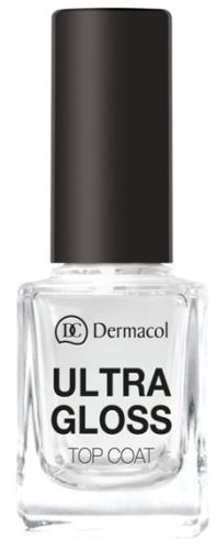 Dermacol Ultra Gloss Top Coat top nail polish for women 11 ml Nadlak na nehty