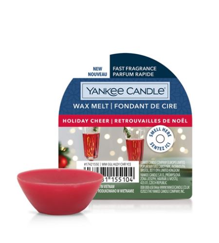 Yankee Candle Holiday Cheer vonný vosk 22 g
