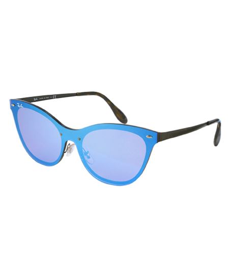 RayBan RB3580N Blaze Cat Eye 153/7V fialová dámské sluneční brýle 43x140 mm