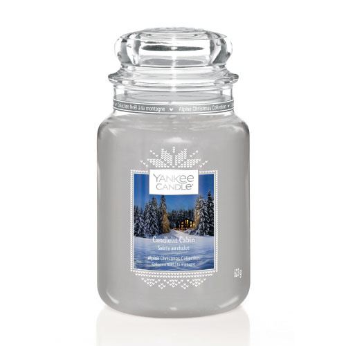 Yankee Candle Candlelit Cabin vonná svíčka 623 g