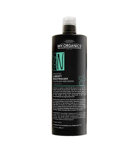 MY.ORGANICS Fixing For Perm ustalovač trvalé ondulace pro fixaci vln 1000 ml